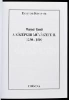 Marosi Ernő: A középkor művészete I.-II. köt. Egyetemi Könyvtár. Bp.,1996-1997, Corvina. 252+370 p. ...