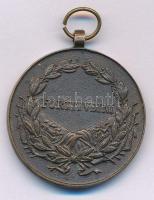 1917. "Károly Bronz Vitézségi Érem" öntött bronz kitüntetés mellszalag nélkül. Szign.: Kau...