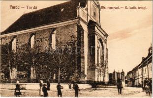 Torda, Turda; Római katolikus templom. Füssy / biserica / church