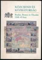 Czaga Viktória - Jancsó Éva: Közcsend és közbátorság Budán, Pesten és Óbudán 1848-49-ben. Budapest Történetének Forrásai. Bp., 1998, Budapest Főváros Levéltára. Kiadói papírkötés, kissé koszos borítóval.