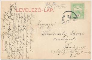 1912 Felsőbánya, Baia Sprie; Kincstári ércbányászat Teréz akna. H. Riedl E. kiadása / ore mine