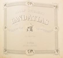 Stieler's Handatlas über alle Theile der Erde un über das Weltgebäude. Gotha, ca 1880, Justus P...