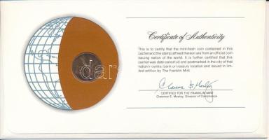 Törökország 1974. 10k "Nemzetek pénzérméi" felbélyegzett borítékban, bélyegzéssel T:AU
Tu...