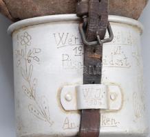 1945 Katonai hadifogoly tárgyak. Szovjet frontot megjárt, majd ott hadifogságba esett magyar katona ...