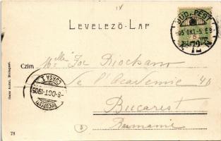 1905 Budapest IX. Központi Vásárcsarnok. Ganz Antal kiadása 73