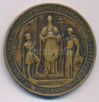 Berán Lajos (1883-1943) 1925. "XI. Pius" bronz emlékérem (35,59g/45mm) T:F ly.
HP 1261