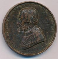 1842. &quot;Pyrker János László egri érsek ciszterci szerzetessé avatásának 50. évfordulója&quot; bronz emlékérem. Szign.: Josef Schön (47,60g/46mm) T:F ütésnyomok Hungary 1842. &quot;50th Anniversary of the Consecration of Archbishop John Ladislaus Pyrker as Cistercian monk&quot; commemorative bronze medallion. &quot;IOANNES LADISLAVS PYRKER PATRIAR ARCHI EPPVS AGRIENSIS / ANNO 1792 DIE 18 OCT SACR ORDINEM CISTERCIENS - CAMPILILII INGRESSVS - EVSDEM DIEI IVBILAEVM IEI CELEBRAT ANNO 1842&quot; Sign: J. SCHÖN (47,60g/46mm) C:XF dings