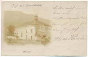 1899 (Vorläufer) Ada Kaleh, Török mecset / Moschee / Turkish mosque. photo