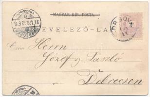 1899 (Vorläufer) Ada Kaleh, Török mecset / Moschee / Turkish mosque. photo