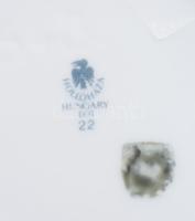 Hollóházi paradicsommadár mintás kétfüles váza. Jelzett, hibátlan, m: 36,5 cm