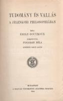 [A jelenkorhoz vezető út filozófiai magyarázata.] Két tudományos fordítás az MTA gondozásában. 
-- ...