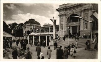 1941 Budapest XIV. Őszi Lakberendezési és Háztartási Vásár, főbejárat, Angora pavilon