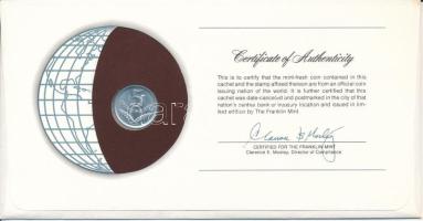 Mali 1961. 5Fr Al "Nemzetek pénzérméi" felbélyegzett borítékban, bélyegzéssel T:UNC 
Mali...