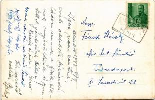 1943 Zenta, Senta; kert. A szfövárosi Sasadi úti kertészet főintézőjének címezve / garden. photo