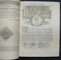 Carolus Patinus: Caii svetonii Tranquilli opera quae exstant, Notis & numismatibus illustravit, ...