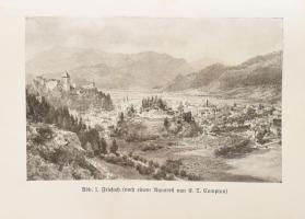 Zedrosser, Thomas: Die Stadt Friesach in Kärnten Friesach 1926. Anton Schoster, 40 képpel, kiadói fé...