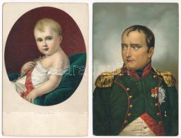 NAPOLEON - 13 db régi képeslap / 13 pre-1945 postcards