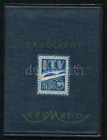 1972 Közlekedési Építő Vállalat arcképes igazolványa