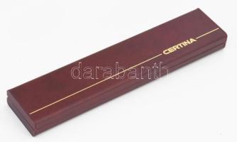 Certina 17 köves női karóra, sérült szíjjal, nem működik, tokban