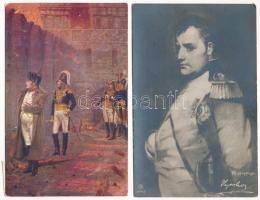 NAPOLEON - 10 db régi képeslap + 1 modern / 10 pre-1945 + 1 modern postcards