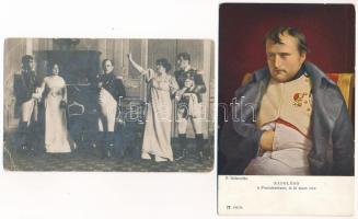 NAPOLEON - 10 db régi képeslap + 1 modern / 10 pre-1945 + 1 modern postcards