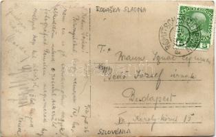 1912 Rogaska Slatina, Rohitsch-Sauerbrunn; ladies in the spa garden. photo