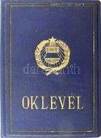 1965 Rendőrtiszti Akadémia végzettségi oklevele