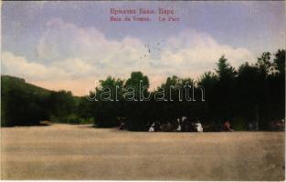 1916 Vrnjacka Banja, Bain de Vrntse; Le Parc / park
