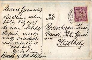 1916 IV. Károly király / Charles I of Austria + "IV. Károly király koronázása napján Budapest 1...