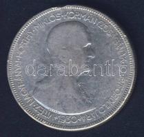 1930. 5P Ag "Horthy jobbra" T:3 ph.