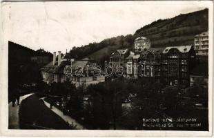 1934 Jáchymov, Sankt Joachimsthal; Radiové lazne / Radiumbad / radium therapy spa (EK)