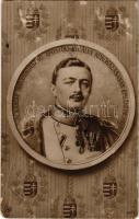 IV. Károly Magyarország Apostoli királya koronázásának emlékére 1916. / Charles I of Austria + So. Stpl (fa)