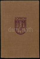 Soproni képeskönyv. Összeállította: Dr. Heimler Károly. Bp., 1932, Somló Béla. 123 képpel. Kiadói egészvászon-kötés.