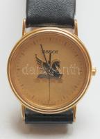 Új Tissot márkájú, elegáns, vízálló karóra bőr szíjjal