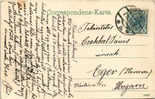 1906 Val di Funes, Villnösstal (Südtirol); Geislerspitzen (EB)