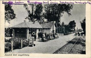 1931 Zamárdi, Balatonzamárdi; Vasúti felső megállóhely