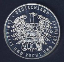 Németország 2006. "Labdarúgó VB - Frankfurt" Ag emlékérem 25g T:PP