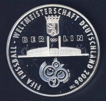 Németország 2006. Labdarúgó VB - Berlin Ag emlékérem 25g T:PP