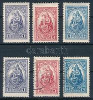 1926 Keskeny Madonna 2 db sor (22.000)