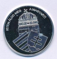 DN "Nemzetünk nagyjai - IV. Béla" kétoldalas Ag emlékérem tanúsítvánnyal (10,37g/0,999/35m...