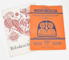 Undi Mária: Magyar kincsesláda. Művészi, eredeti rajz- és hímzésminták gyűjteménye. II. füzet: Vonal...