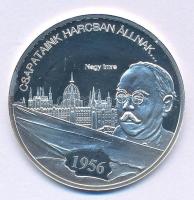 DN &quot;Nemzetünk nagyjai - Nagy Imre&quot; Ag emlékérem tanúsítvánnyal (10,37g/0.999/35mm) T:PP