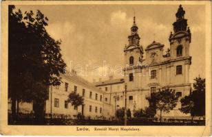 1915 Lviv, Lwów, Lemberg; Kosciól Maryi Magdaleny / church (EB)