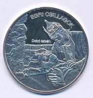 DN "Nemzetünk nagyjai - Dobó István" Ag emlékérem tanúsítvánnyal (10,37g/0.999/35mm) T:PP patina