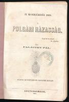 Palásthy Pál: A polgári házasság. II. Korkérdés. 1868. Estergom, 1868, Esztergomi-Irodalmi-Egylet,(P...