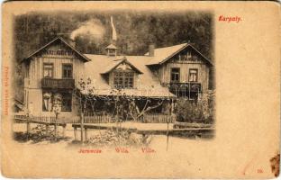 Yaremche, Jaremcze, Jaremce; Wila / Ville / villa, restaurant (EB)