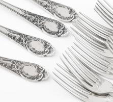 Carl Mertens Solingen 12 darab kanál és 12 darab villa