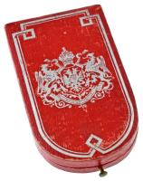 1916. "Bronz Katonai Érdemérem a katonai érdemkereszt szalagján" aranyozott bronz kitüntet...