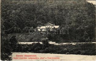 1915 Erdészvölgy, Kuzij (Lonka, Luh); Tisza-völgy, Máramaros, Rudolf trónörökös vadászkastélya. Kaufman Ábrahám kiadása / hunting castle (fl)