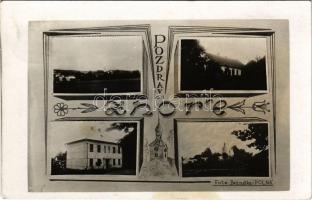 1941 Zhor, multi-view postcard. Foto Bezouska photo (EK)